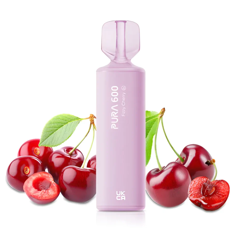 PURA DISPOSABLE POD 600 PUFFS - FIZZY CHEERY - Image 2
