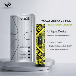 YOOZ ZERO V3 POD - BLACK GOLD LEGEND