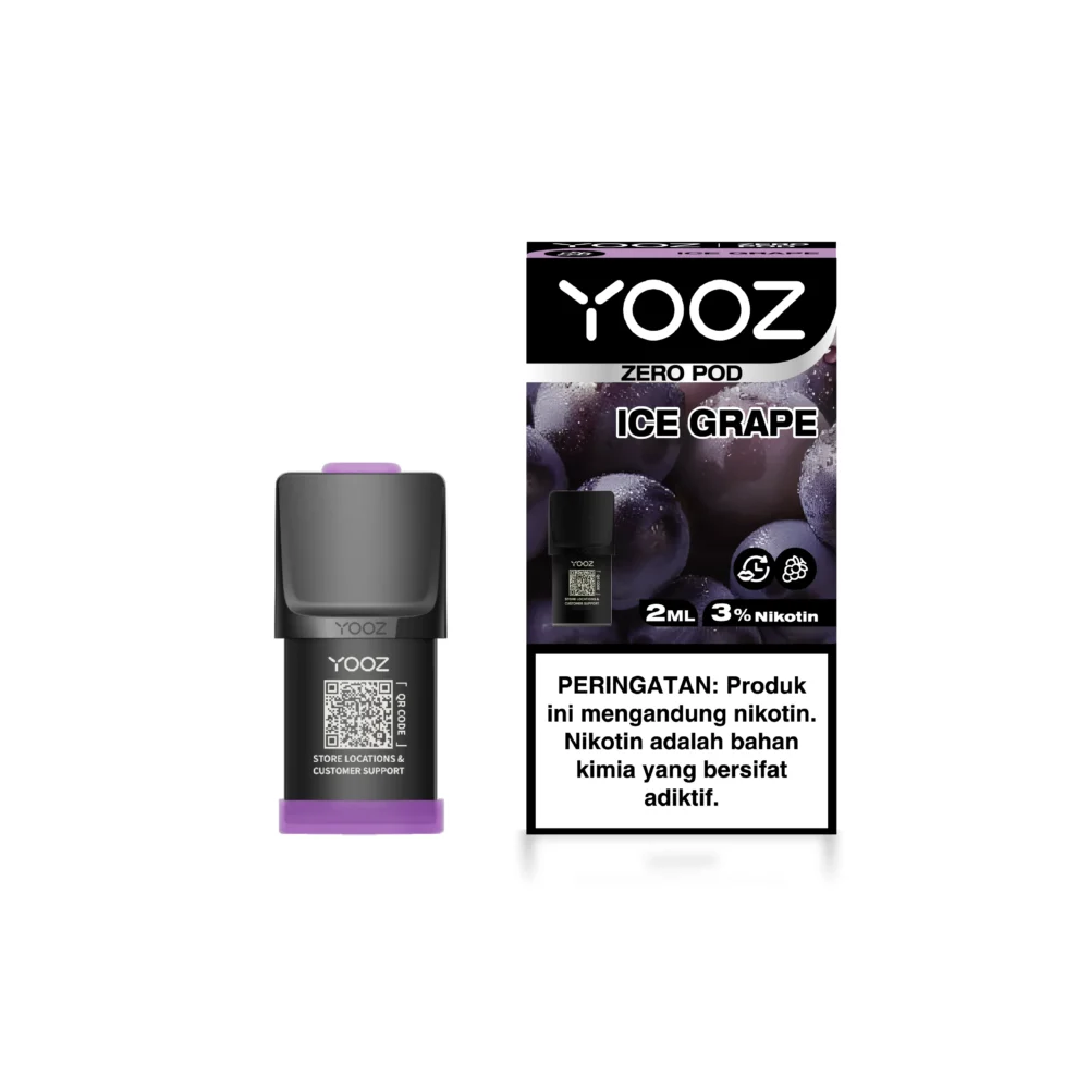YOOZ ZERO V3 CARTRIDGE 2ML - ICE GRAPE