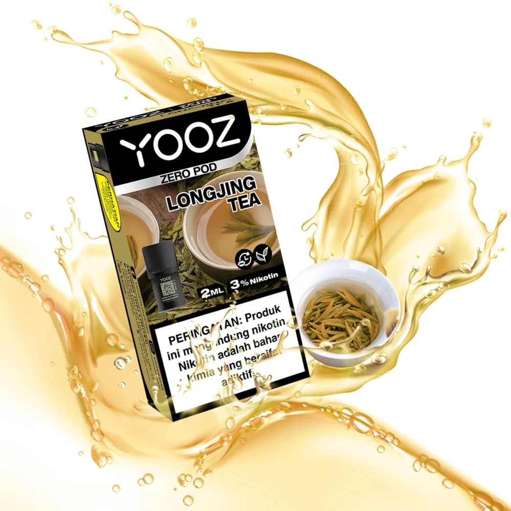 YOOZ ZERO V3 CARTRIDGE 2ML - LONGJING TEA - Image 3