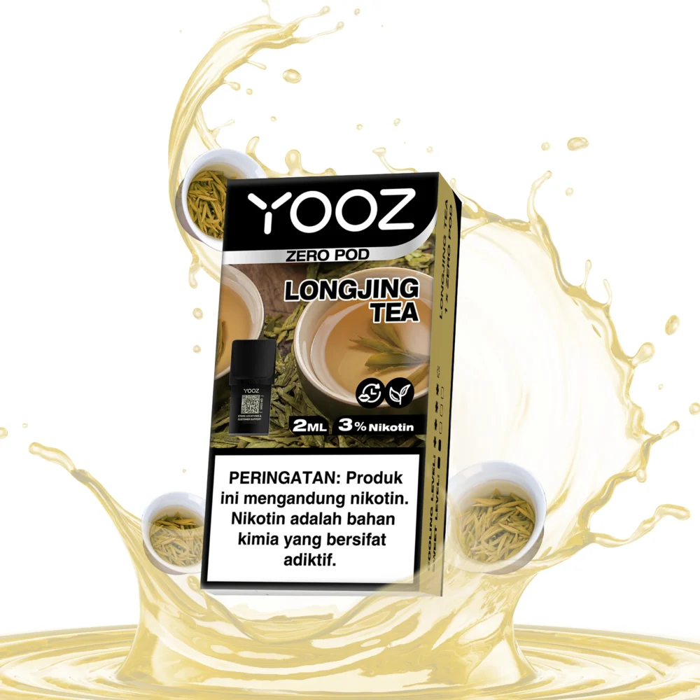 YOOZ ZERO V3 CARTRIDGE 2ML - LONGJING TEA - Image 2