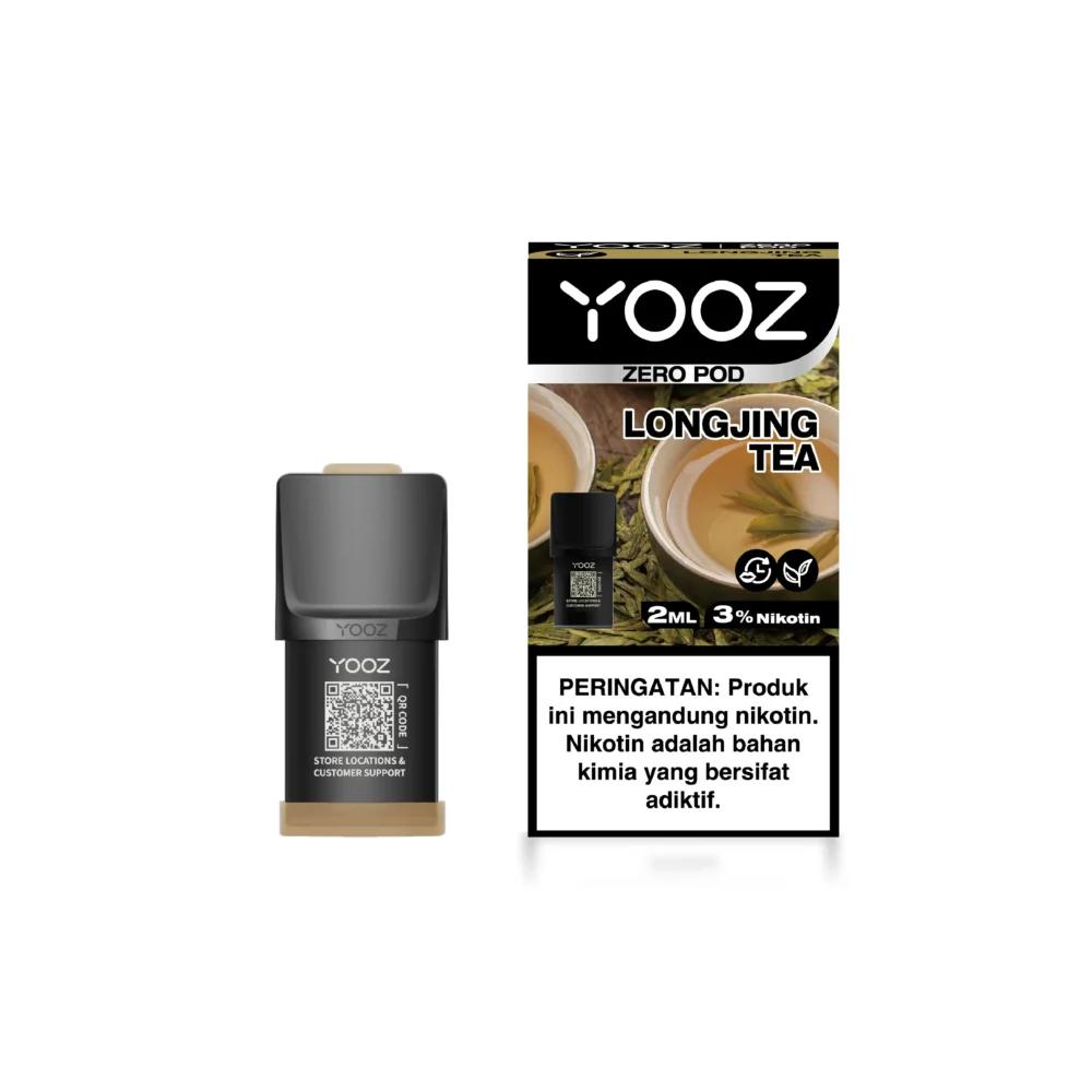 YOOZ ZERO V3 CARTRIDGE 2ML - LONGJING TEA