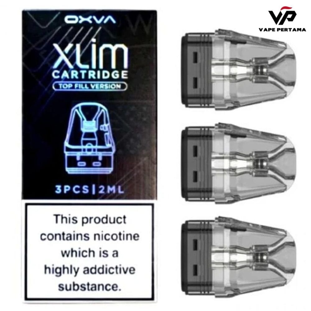 OXVA XLIM V3 CARTRIDGE TOP FILL 2ml 0.8Ω Ohm - 1 Pack ( 3 Pcs )