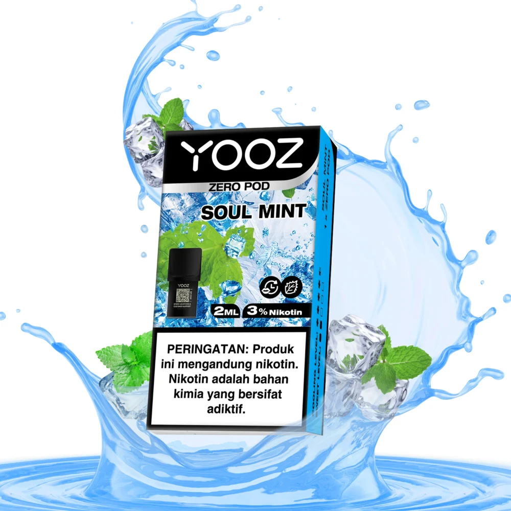 YOOZ ZERO V3 CARTRIDGE 2ML - SOUL MINT - Image 3