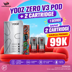 YOOZ ZERO V3 POD FREE 2 PCS CARTRIDGE - FANTASY REALM