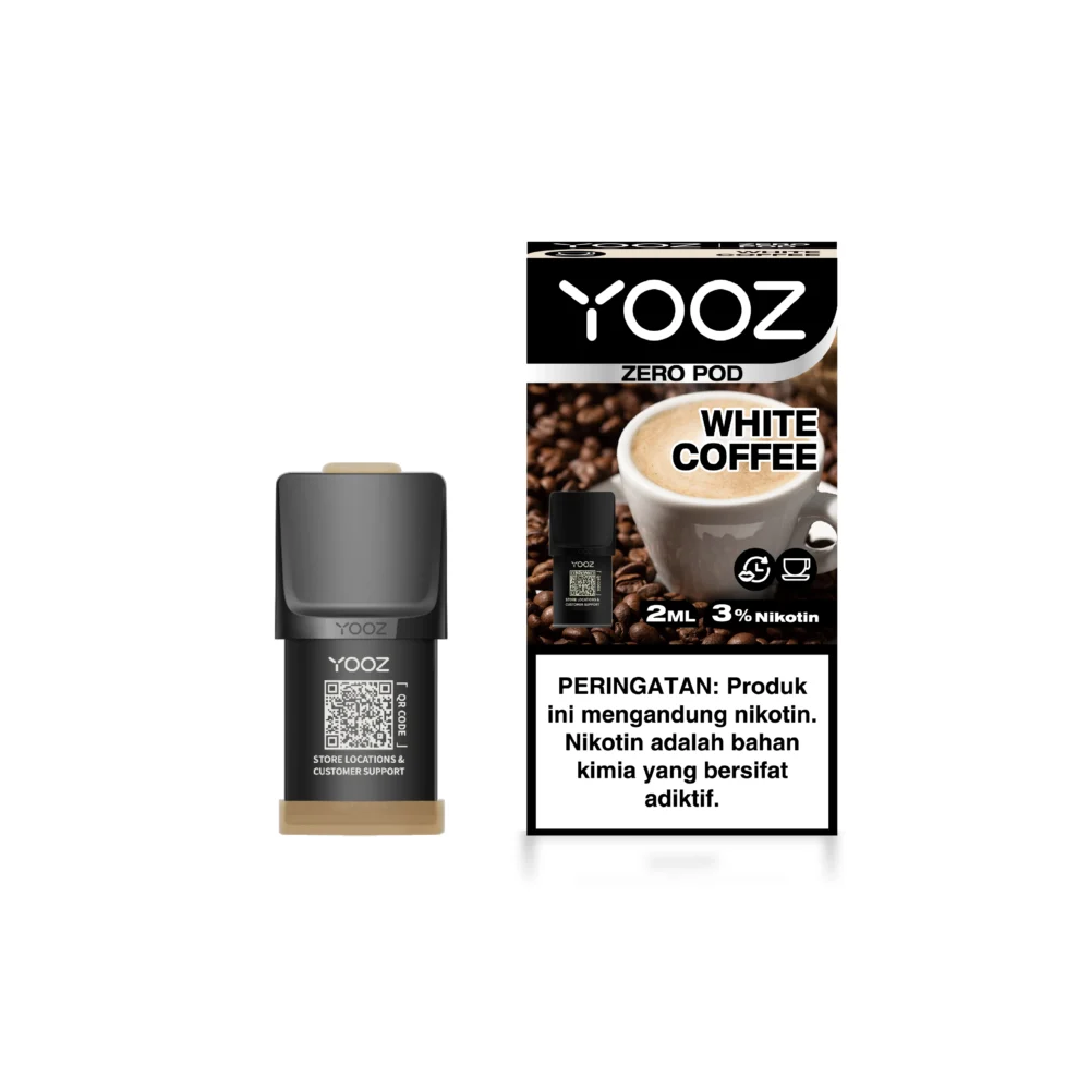 YOOZ ZERO V3 CARTRIDGE 2ML - WHITE COFFEE