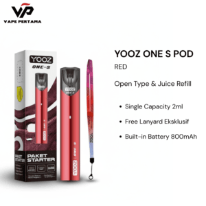 YOOZ ONE-S POD 800mAh - RED