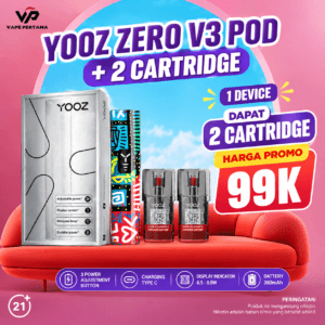 YOOZ ZERO V3 POD FREE 2 PCS CARTRIDGE - POP CITYSCAPE