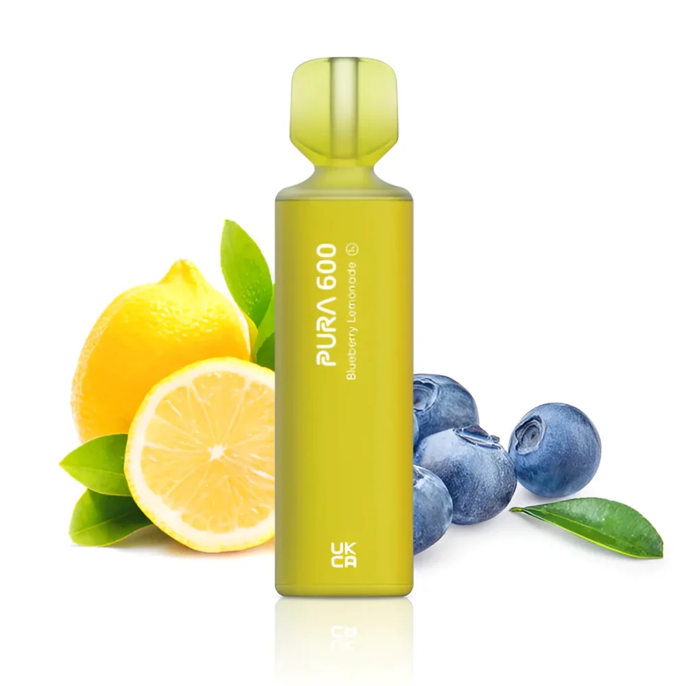 PURA DISPOSABLE POD 600 PUFFS - BLUEBERRY LEMONADE - Image 2