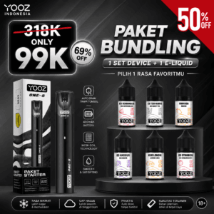 YOOZ ONE-S BUNDLE (DEVICE & LIQUID 30ml) - BLACK