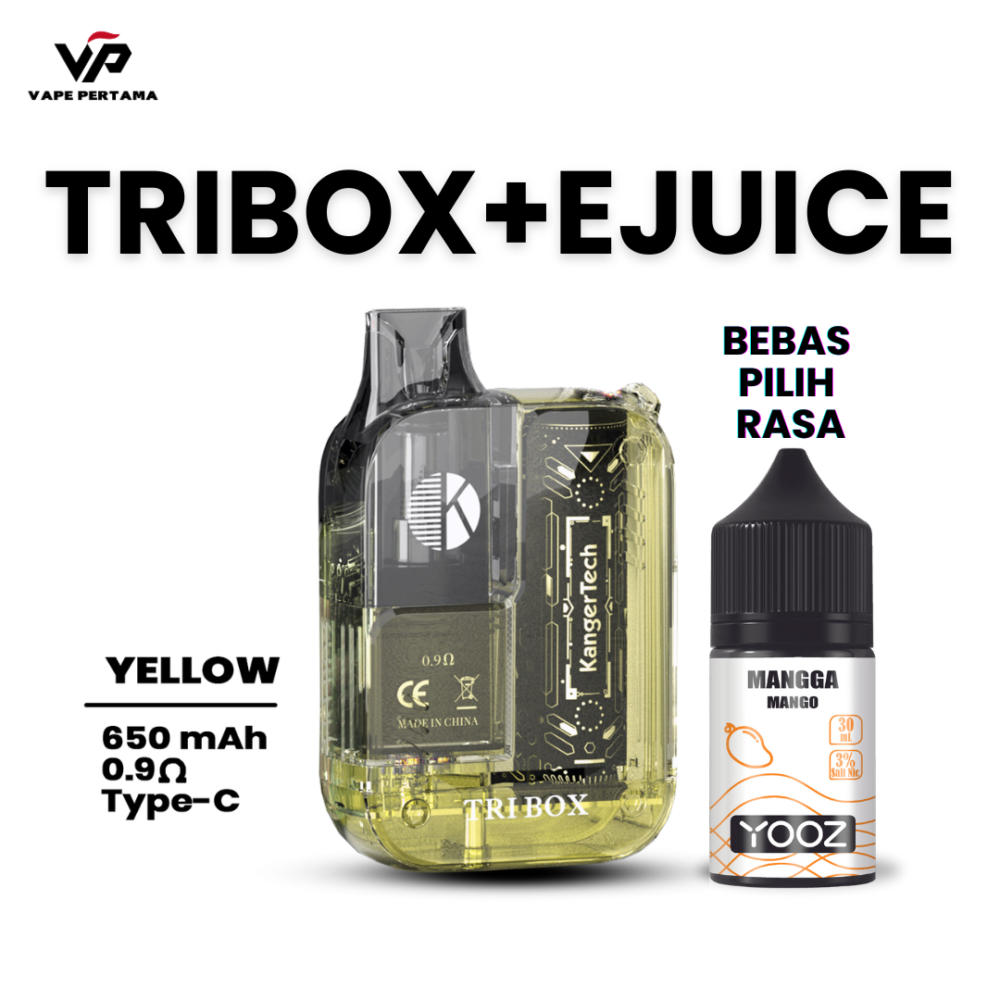 KANGERTECH TRIBOX BUNDLE E-JUICE YOOZ 30ml - Image 2