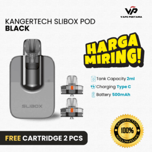 KangerTech Slibox Pod 500mAh Bundling 2 pcs Cartridge - Grey Shadow