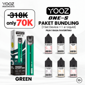 YOOZ One-S BUNDLE (Device & Liquid 30ml) - Green