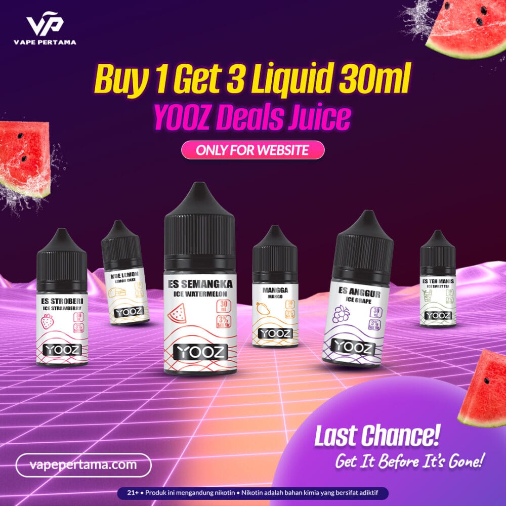 Liquid YOOZ 30ml Buy 1 Get 3