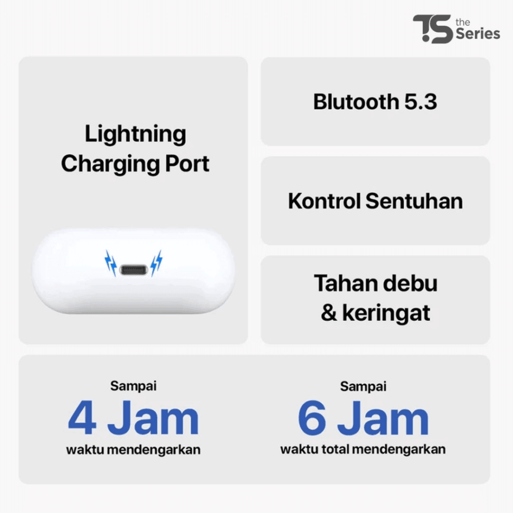 TheSeries 2 TWS Wireless Charging Case Bluetooth - Image 5