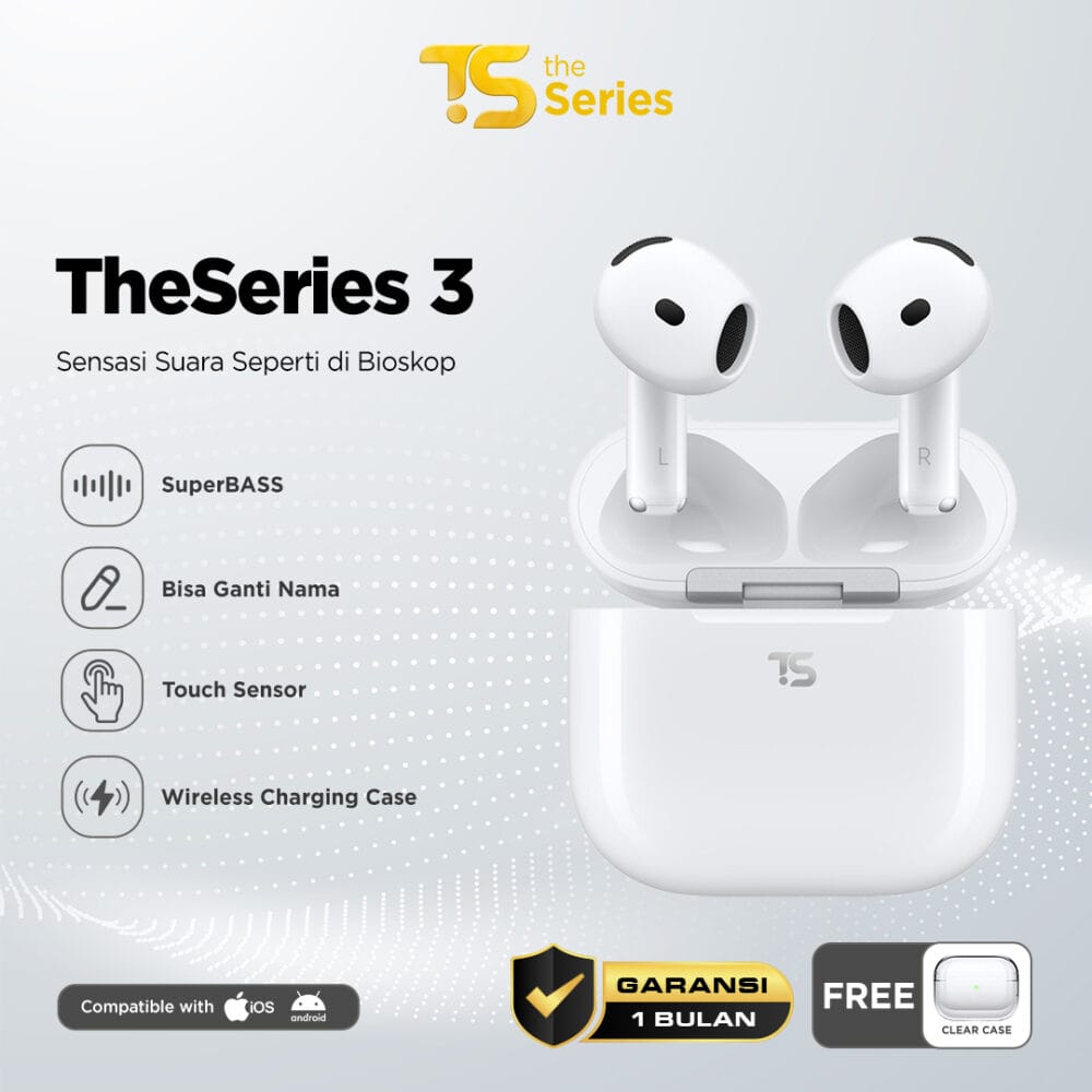 TheSeries 3 TWS Wireless Charging Case Bluetooth
