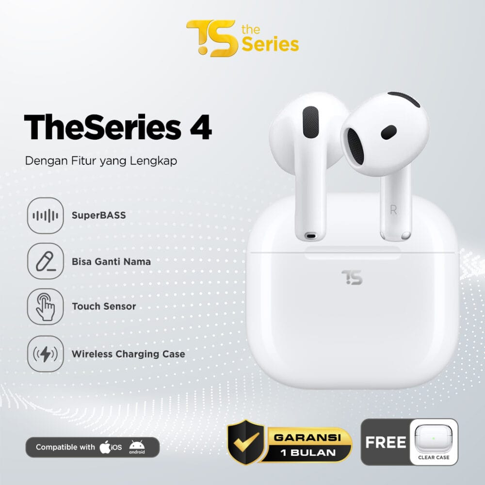 TheSeries 4 TWS Wireless Charging Case Bluetooth