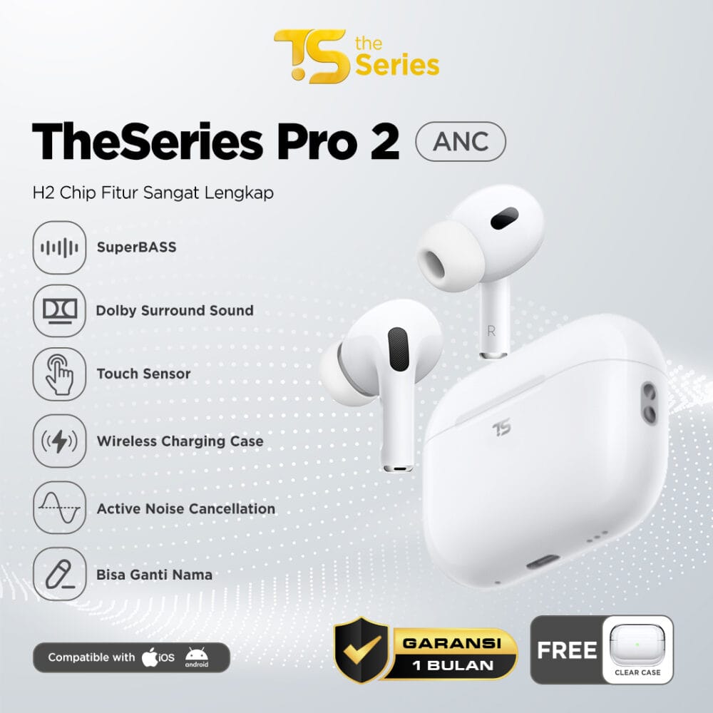 TheSeries PRO 2 ANC TWS Wireless Charging Case Bluetooth