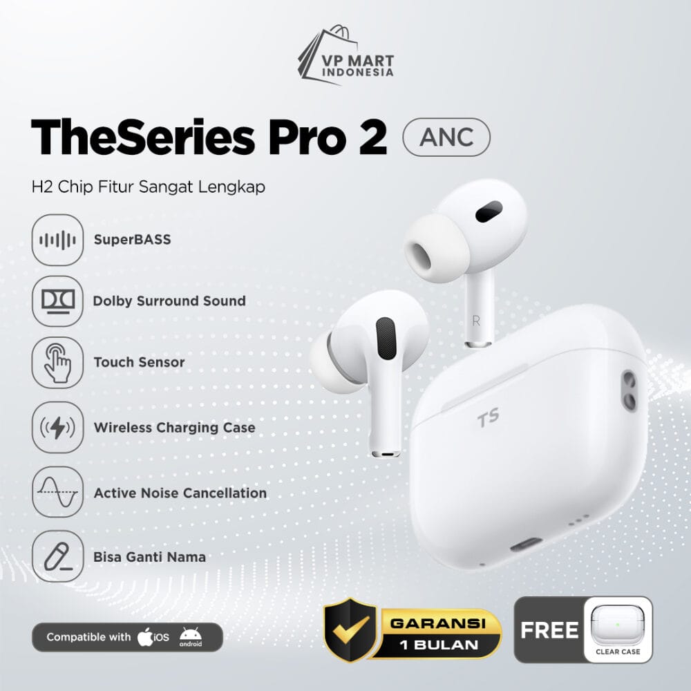 TheSeries PRO 2 ANC TWS Wireless Charging Case Bluetooth