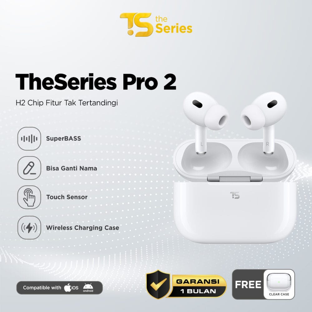 TheSeries PRO 2 Wireless Charging Case TWS Bluetooth