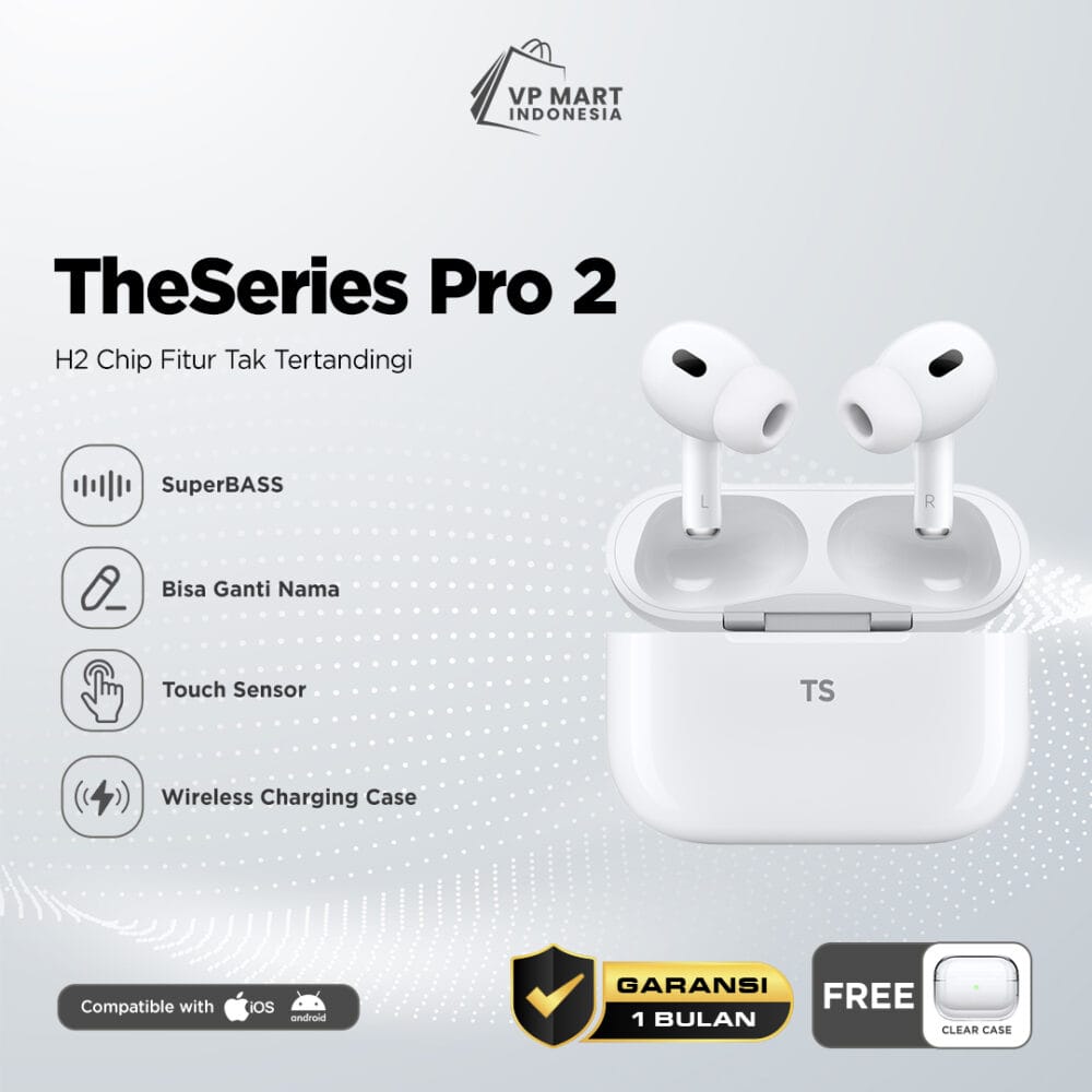 TheSeries PRO 2 Wireless Charging Case TWS Bluetooth