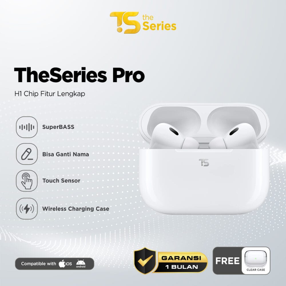 TheSeries PRO TWS Wireless Charging Case Bluetooth