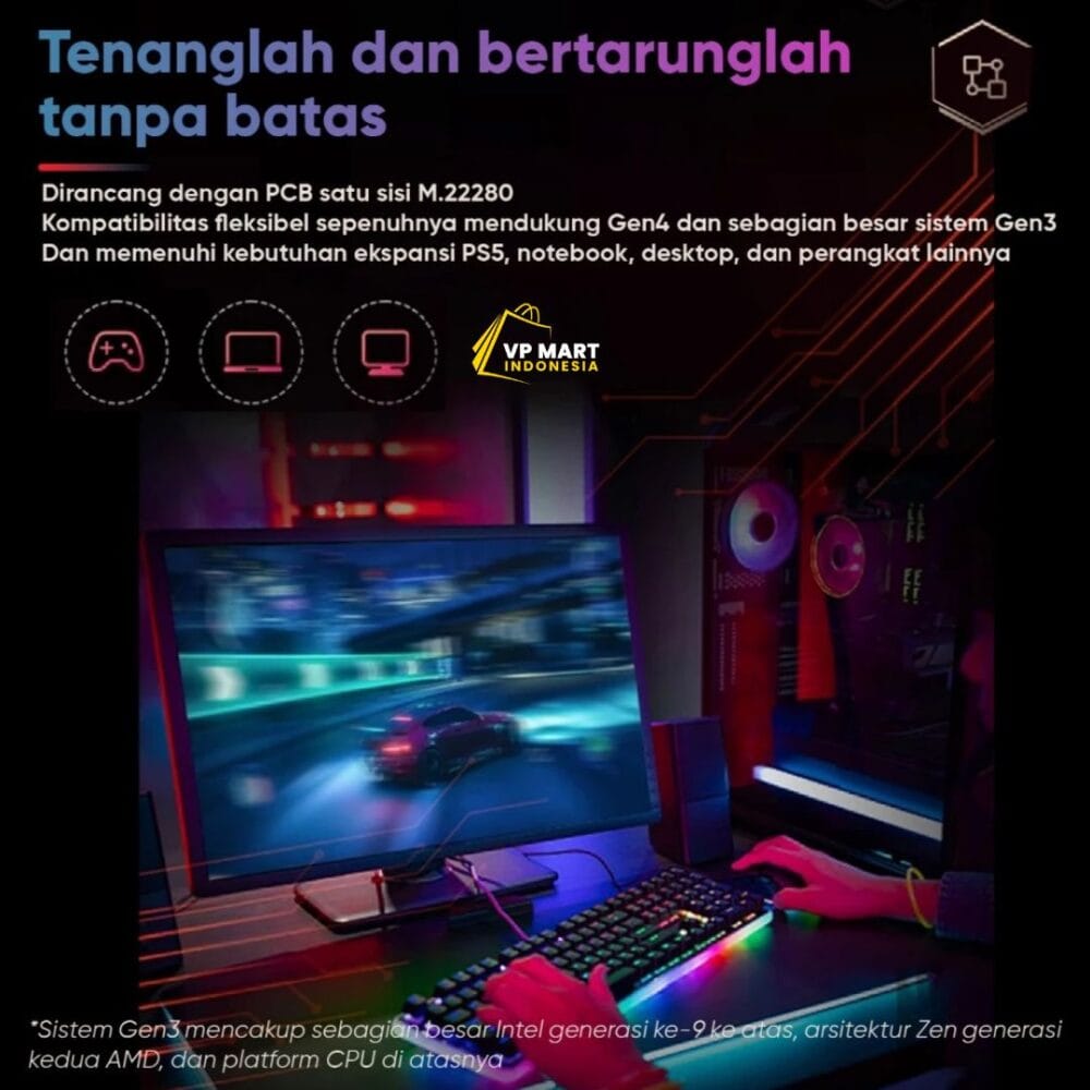 ZHITAI SSD TiPlus 7100 1TB/2TB/4TB Solid State Drive SSD Untuk Laptop M.2 SSD Nvme Notebook PCIe 4.0 PS5 - Image 7