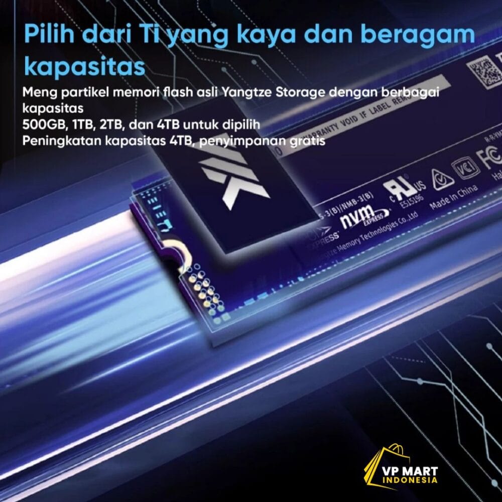 ZHITAI SSD Ti600 7000 1TB Solid State Drive SSD Untuk Laptop M.2 SSD Nvme Notebook PCIe 4.0 PS5 - Image 3