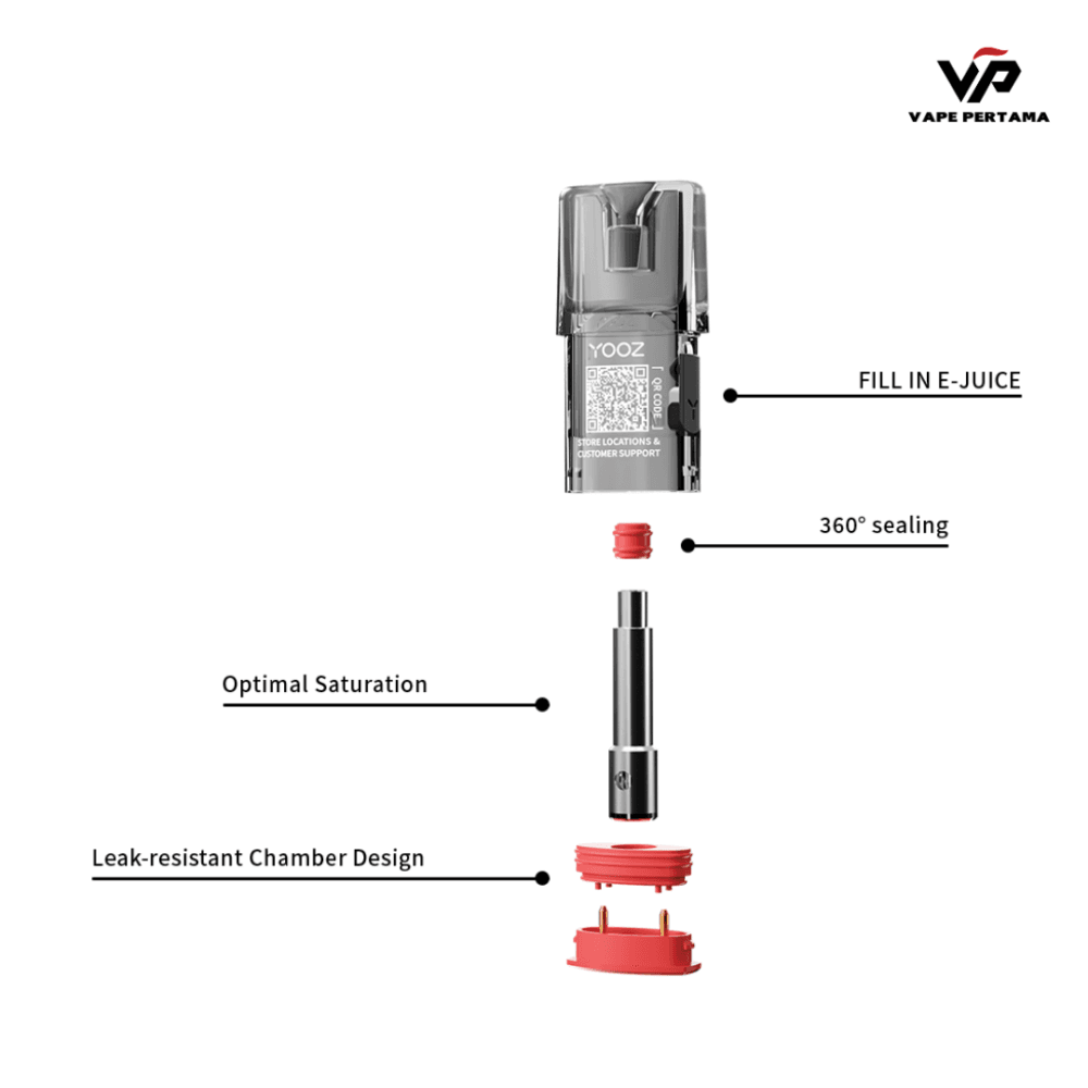 YOOZ BUNDLE V3 REFILL CARTRIDGE 2ML GET FREE YOOZ EJUICE 30ML - Image 4
