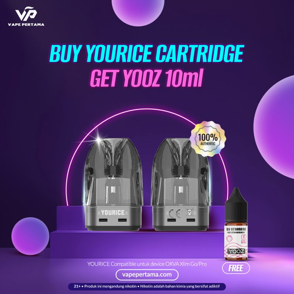 Cartridge BUNDLE  YOURICE Bruce Lee Refillable Compatible OXVA Get YOOZ Liquid 10ml
