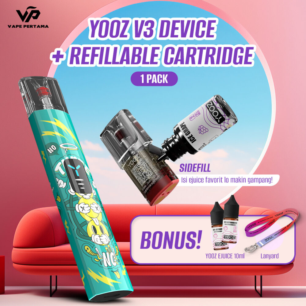 YOOZ BUNDLE DEVICE ZERO V3 GET 1 PACK V3 REFILLABLE