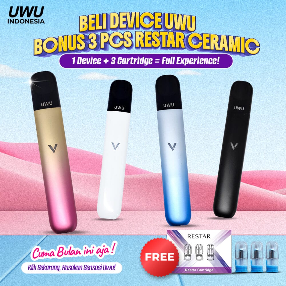 UWU Infinity Pods Device BUNDLE RESTAR Cartridge RELX 2ml