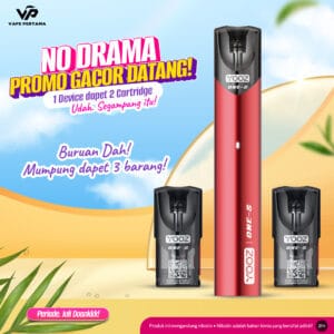 Pod Kit YOOZ One S 800mAh BUNDLE + Cartridge 2ml