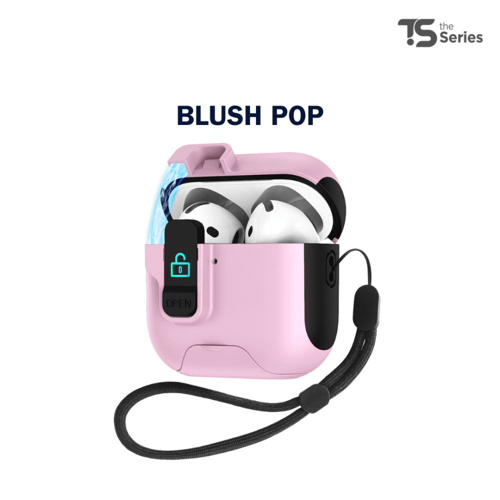 TheSeries PodPop Airpods Case Magnetic Lock Automatic Open Case for Airpods 1 2 3 4 Airpods Pro/Pro2 Resistant Hybrid Protector - Image 12