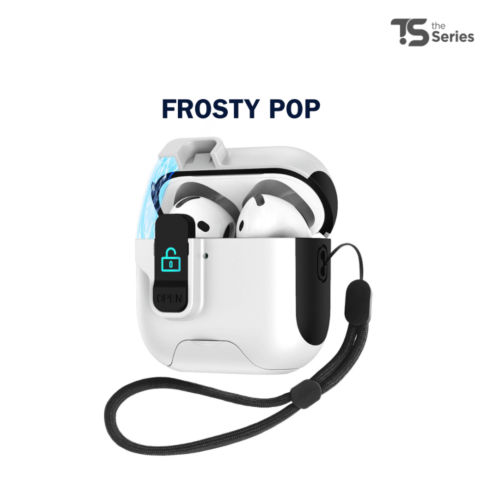 TheSeries PodPop Airpods Case Magnetic Lock Automatic Open Case for Airpods 1 2 3 4 Airpods Pro/Pro2 Resistant Hybrid Protector - Image 19