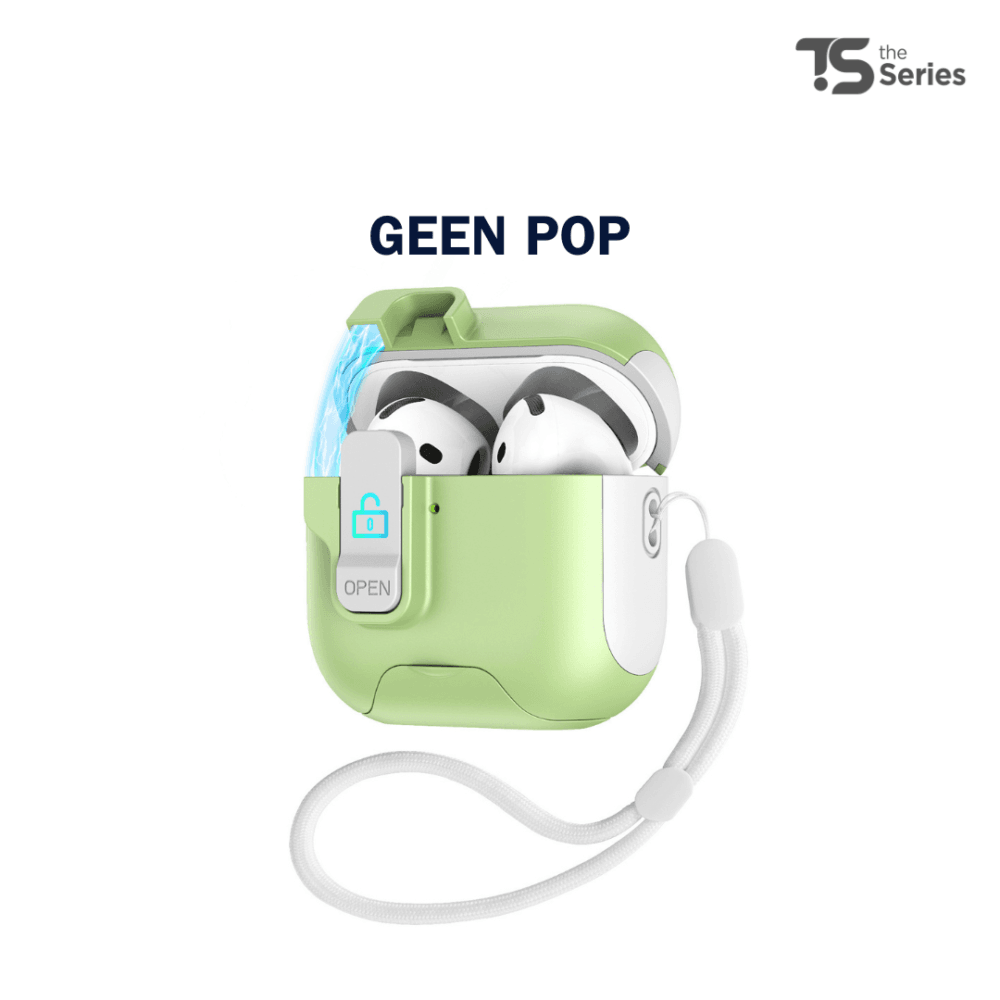 TheSeries PodPop Airpods Case Magnetic Lock Automatic Open Case for Airpods 1 2 3 4 Airpods Pro/Pro2 Resistant Hybrid Protector - Image 20