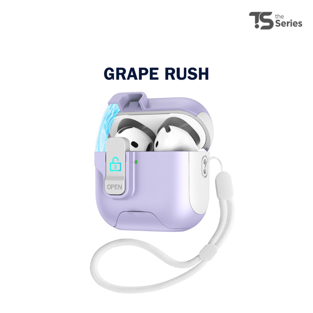 TheSeries PodPop Airpods Case Magnetic Lock Automatic Open Case for Airpods 1 2 3 4 Airpods Pro/Pro2 Resistant Hybrid Protector - Image 21