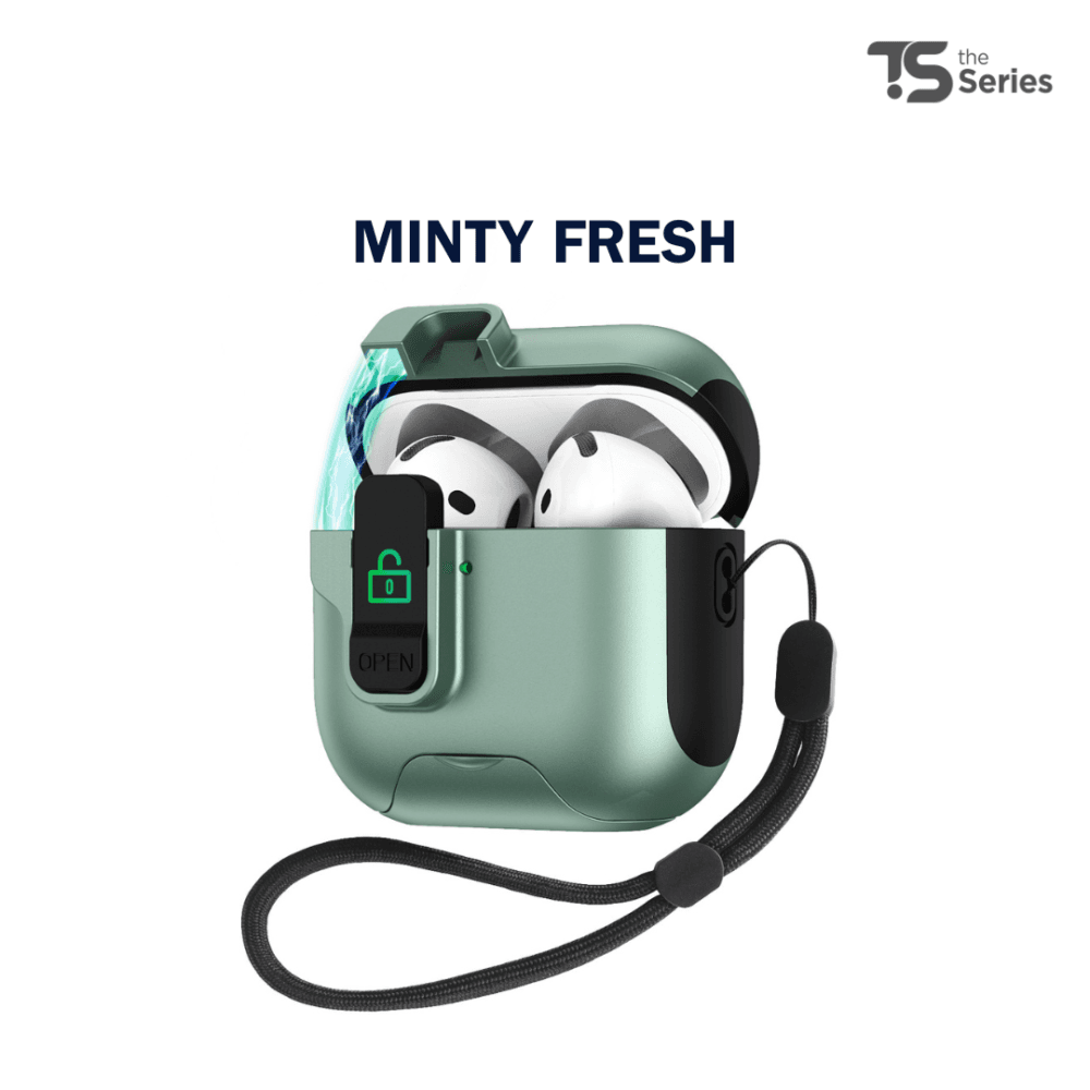 TheSeries PodPop Airpods Case Magnetic Lock Automatic Open Case for Airpods 1 2 3 4 Airpods Pro/Pro2 Resistant Hybrid Protector - Image 10